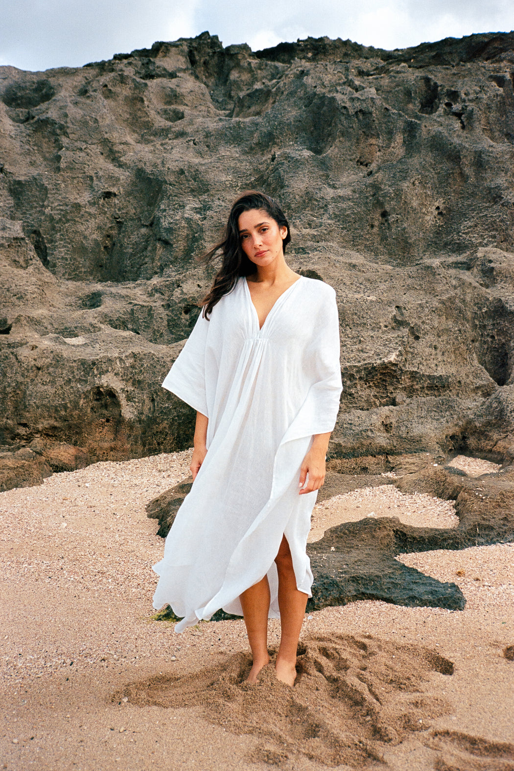 Lina Linen Kaftan MARIMU Lina Linen Kaftan MARIMU