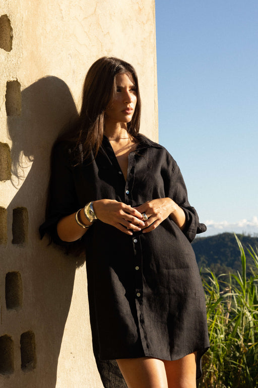 Varadero Shirt Dress Black