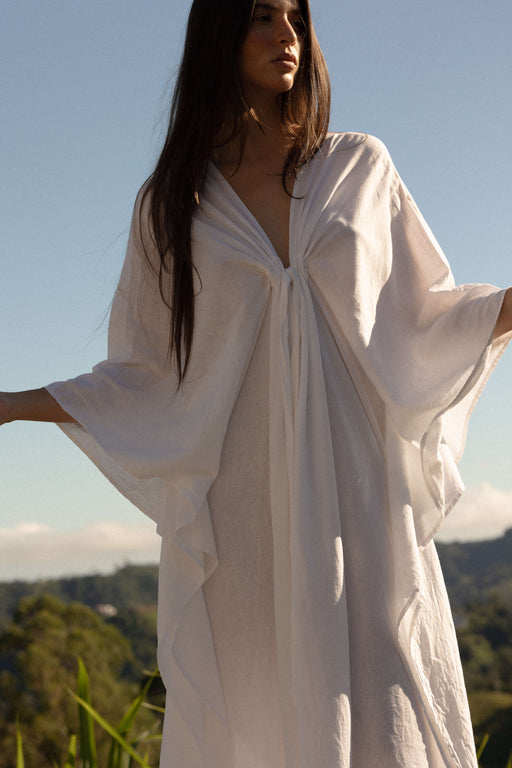 Costa Kaftan White