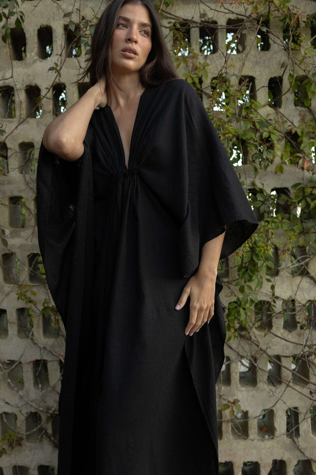 Costa Kaftan Black